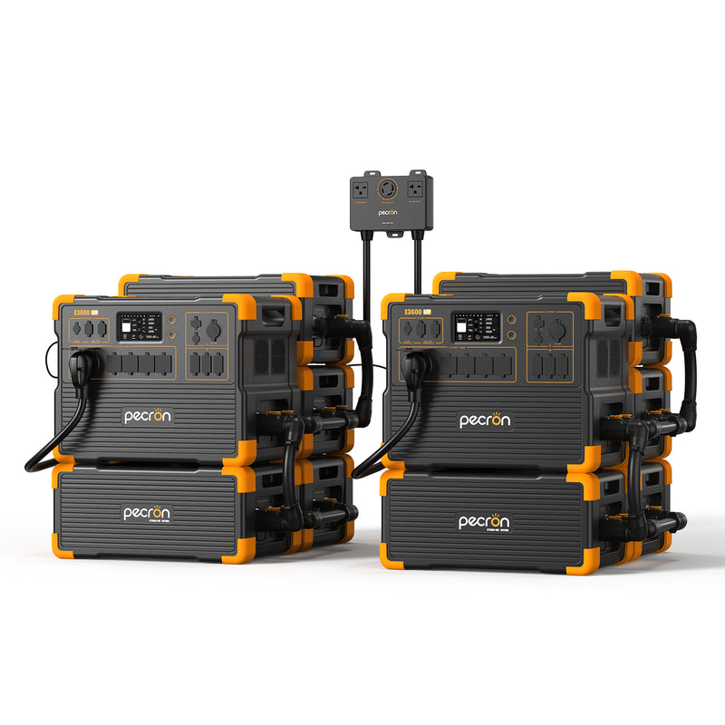 ชุดเครื่องปั่นไฟพลังงานแสงอาทิตย์ PECRON E3600LFP 3600W 3072Wh