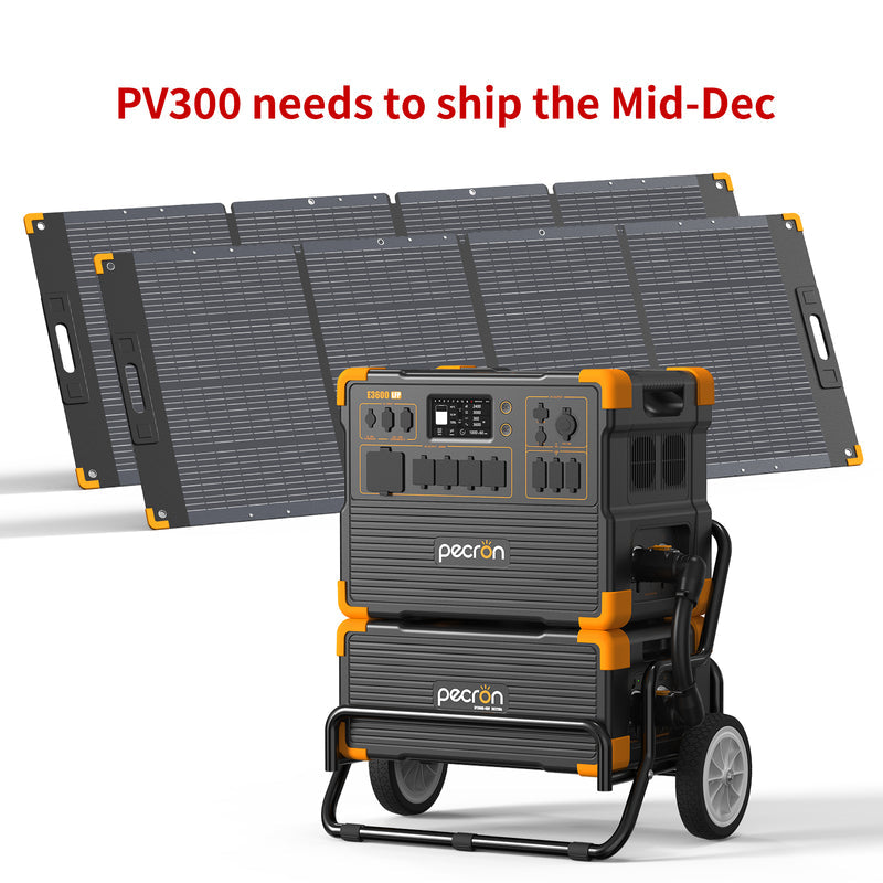 ชุดเครื่องปั่นไฟพลังงานแสงอาทิตย์ PECRON E3600LFP 3600W 3072Wh