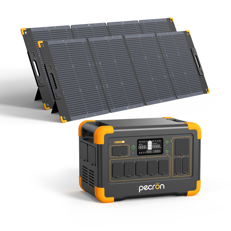 ชุดเครื่องปั่นไฟพลังงานแสงอาทิตย์ PECRON E1000LFP