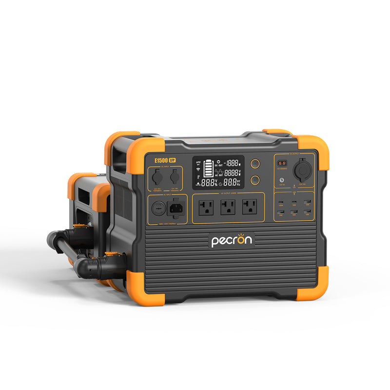 PECRON E1500LFP Portable Expandable Power Station 2200W 1536Wh