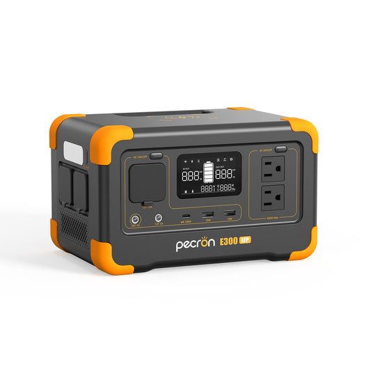 Pecron E300LFP Portable Power Station(UPS) 600W/288Wh LiFePo4 แบตสำรองพกพา แบตสำรองไฟ 220V รับประกัน 2 ปี