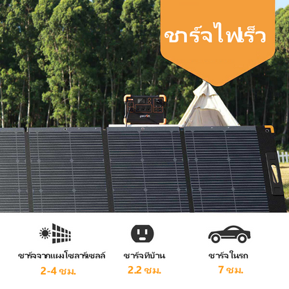 สถานีพลังงานแบบพกพา PECRON E600LFP 1,200 วัตต์ 614 วัตต์ชั่วโมง LiFePo4