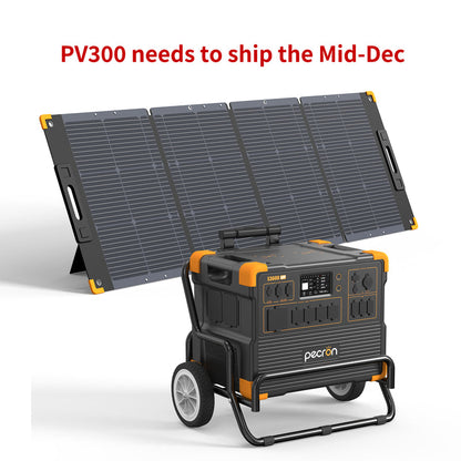 ชุดเครื่องปั่นไฟพลังงานแสงอาทิตย์ PECRON E3600LFP 3600W 3072Wh