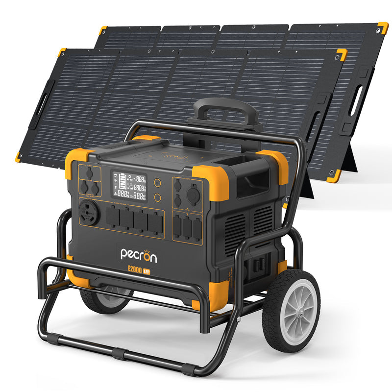 PECRON E2000LFP Expandable Solar Generator Set