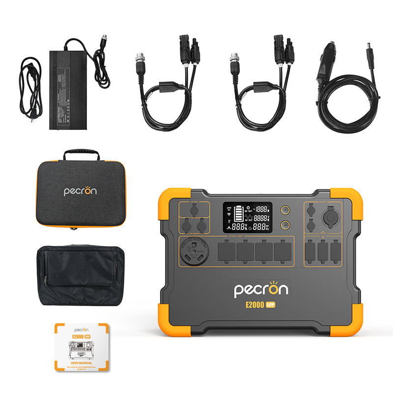 PECRON E2000LFP Expandable Solar Generator Set