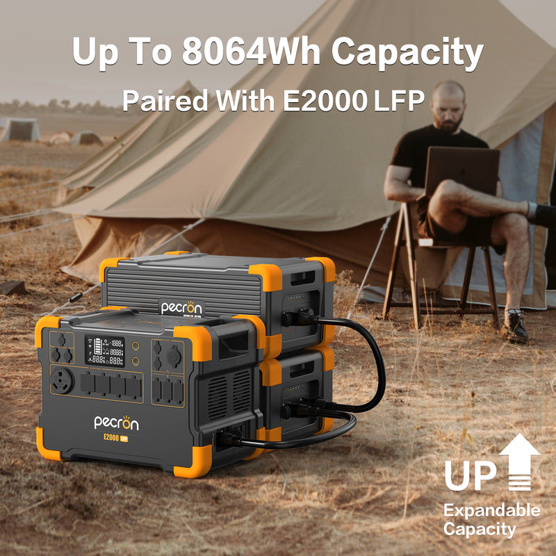 PECRON E2000LFP Expandable Solar Generator Set