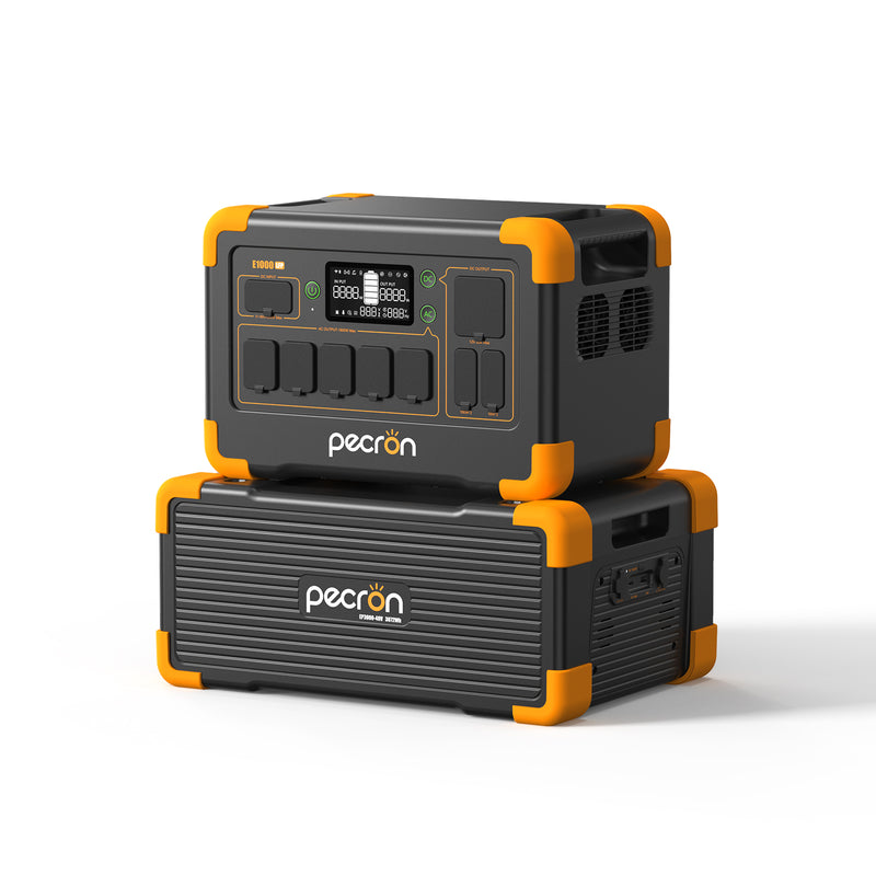 ชุดเครื่องปั่นไฟพลังงานแสงอาทิตย์ PECRON E1000LFP