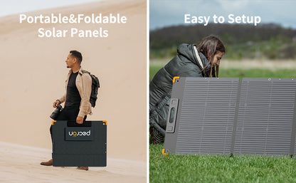 Portable solar panel PECRON PV200 200W waterproof IP67