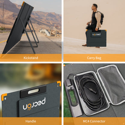 Portable solar panel PECRON PV200 200W waterproof IP67
