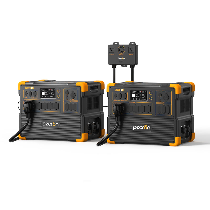 เครื่องผลิตไฟฟ้าแบบพกพา PECRON E3600LFP 3600W 3072Wh