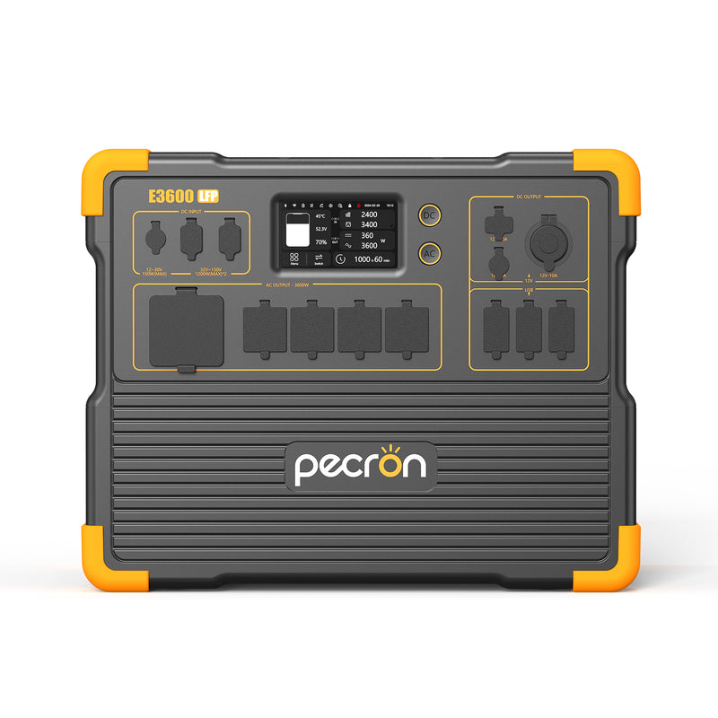 เครื่องผลิตไฟฟ้าแบบพกพา PECRON E3600LFP 3600W 3072Wh