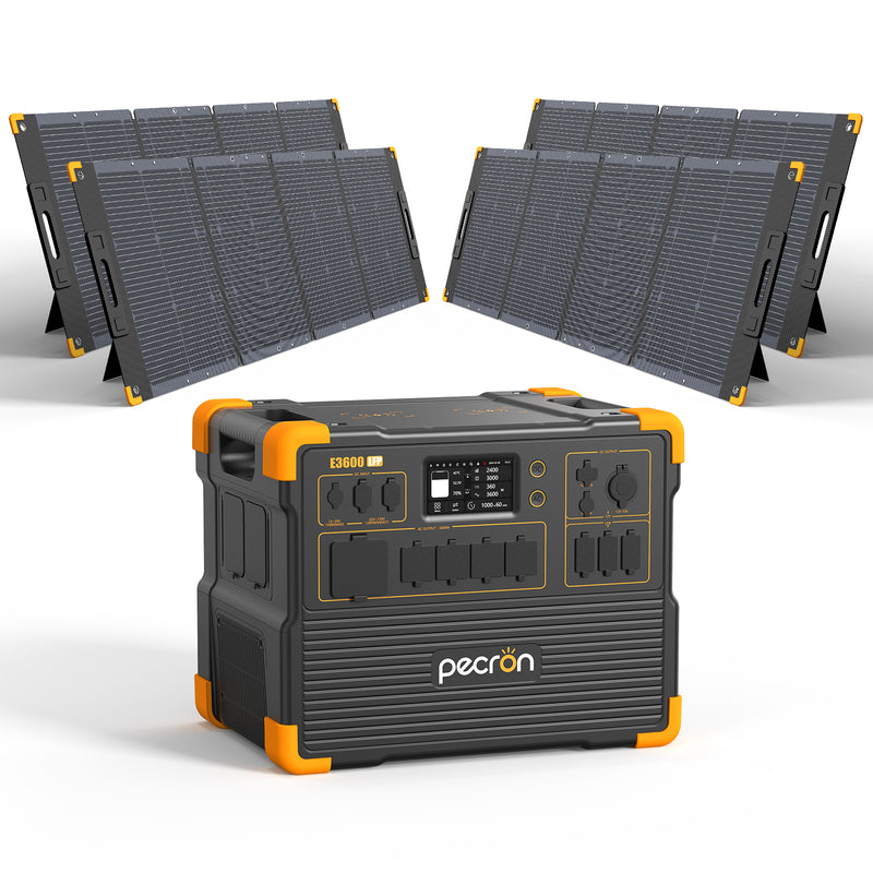 เครื่องผลิตไฟฟ้าแบบพกพา PECRON E3600LFP 3600W 3072Wh