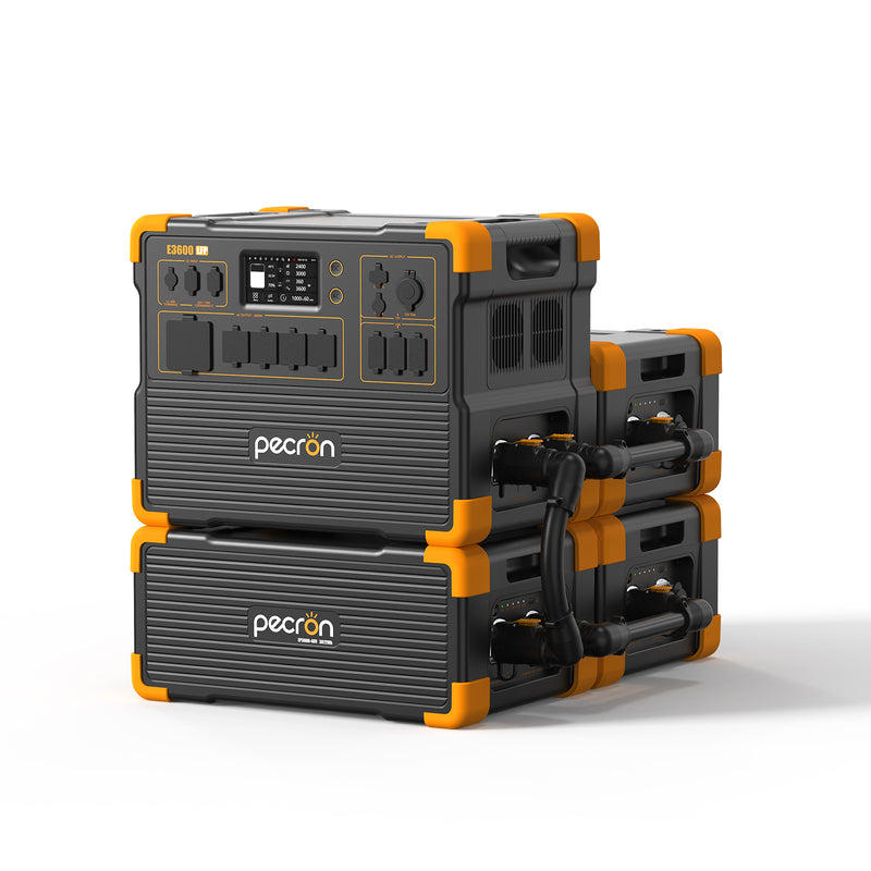 เครื่องผลิตไฟฟ้าแบบพกพา PECRON E3600LFP 3600W 3072Wh
