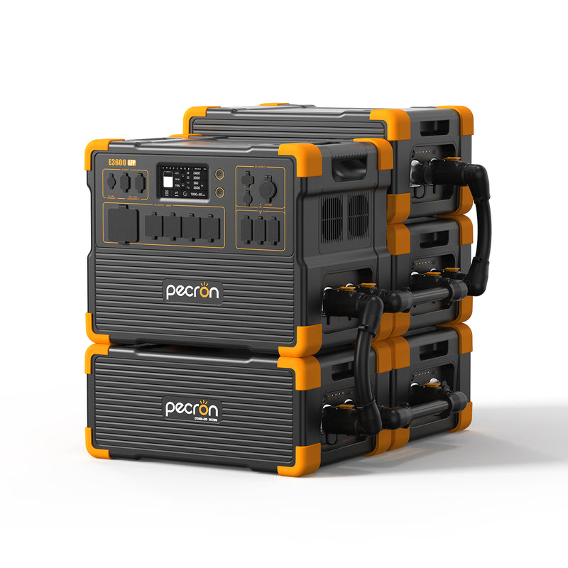 เครื่องผลิตไฟฟ้าแบบพกพา PECRON E3600LFP 3600W 3072Wh