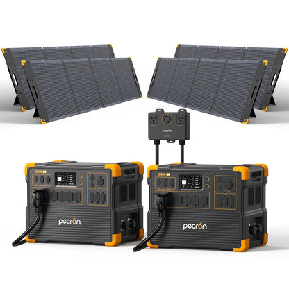 เครื่องผลิตไฟฟ้าแบบพกพา PECRON E3600LFP 3600W 3072Wh