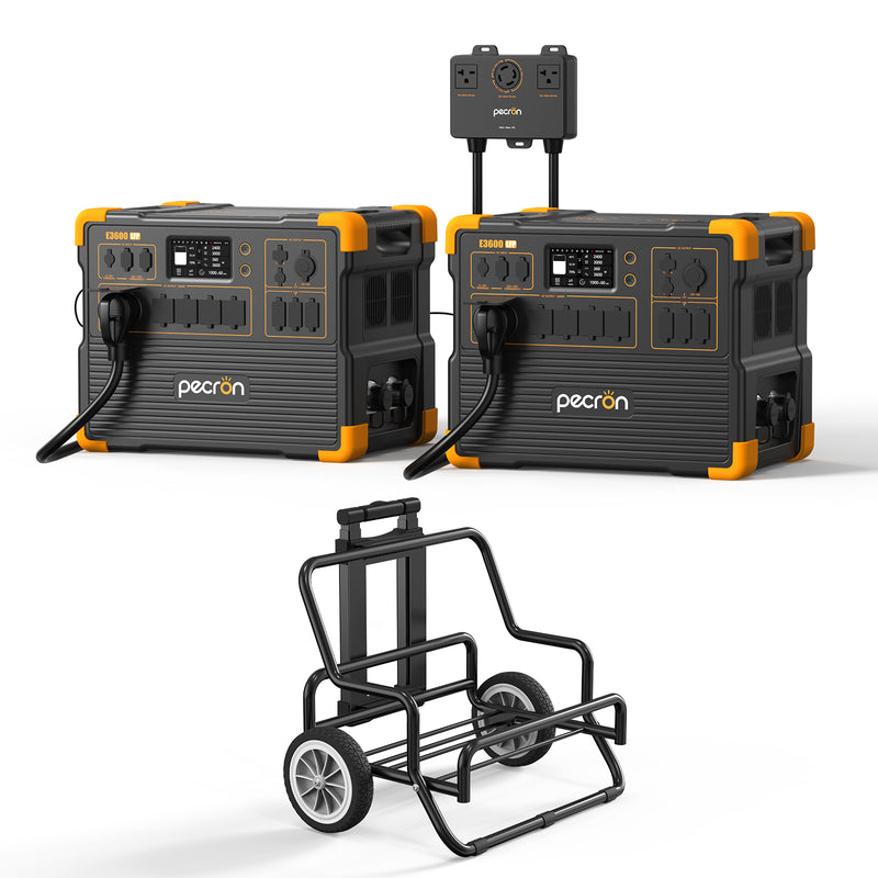 เครื่องผลิตไฟฟ้าแบบพกพา PECRON E3600LFP 3600W 3072Wh