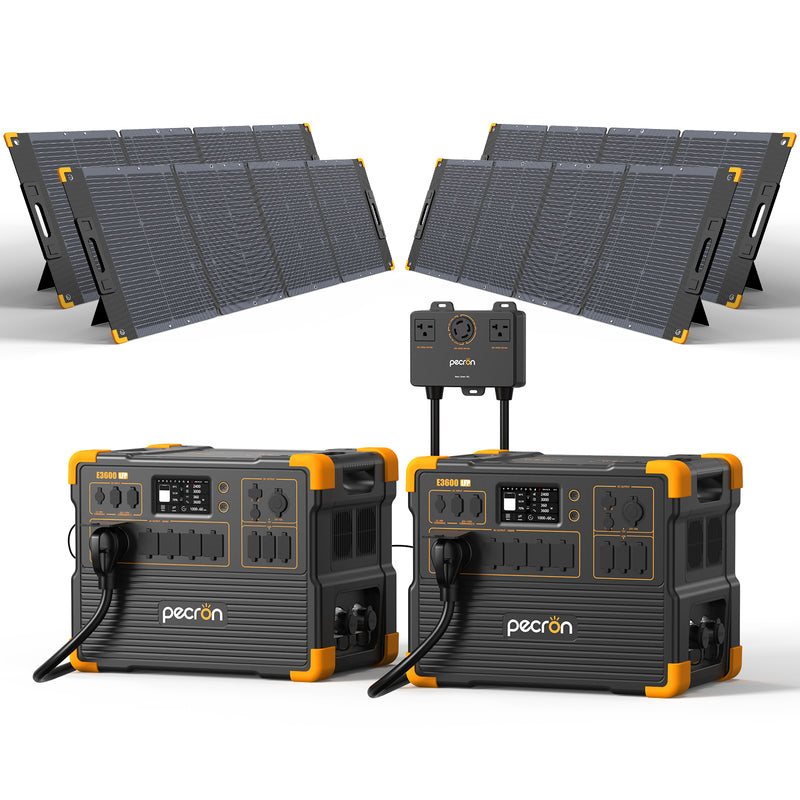เครื่องผลิตไฟฟ้าแบบพกพา PECRON E3600LFP 3600W 3072Wh