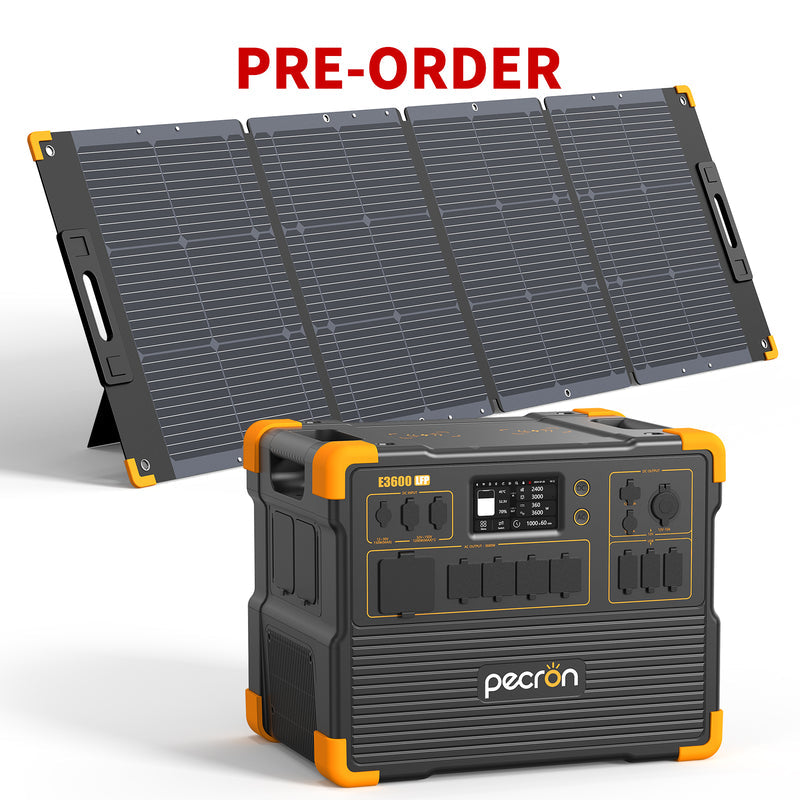 เครื่องผลิตไฟฟ้าแบบพกพา PECRON E3600LFP 3600W 3072Wh