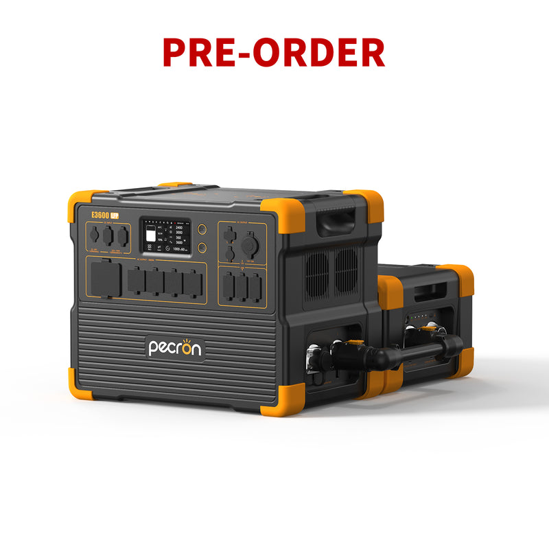 เครื่องผลิตไฟฟ้าแบบพกพา PECRON E3600LFP 3600W 3072Wh