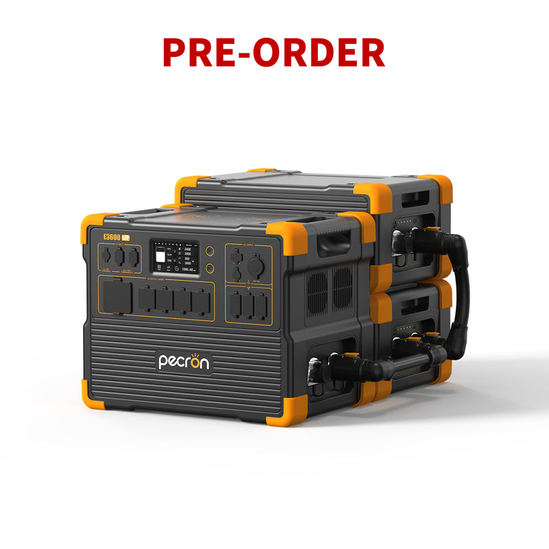 เครื่องผลิตไฟฟ้าแบบพกพา PECRON E3600LFP 3600W 3072Wh