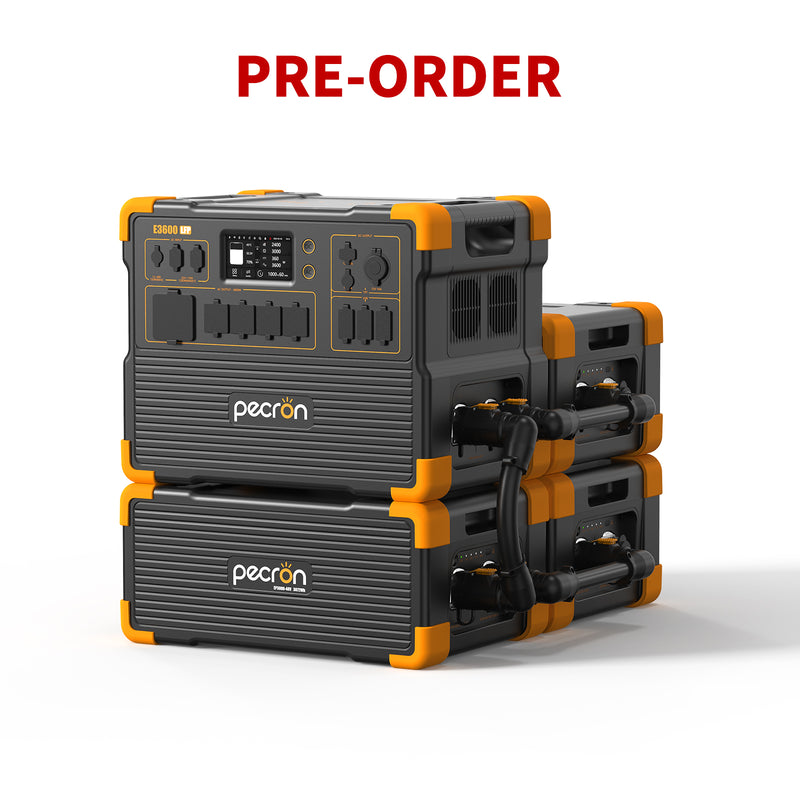 เครื่องผลิตไฟฟ้าแบบพกพา PECRON E3600LFP 3600W 3072Wh