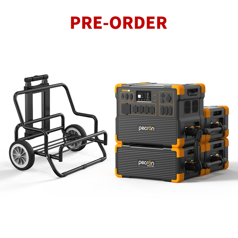 เครื่องผลิตไฟฟ้าแบบพกพา PECRON E3600LFP 3600W 3072Wh