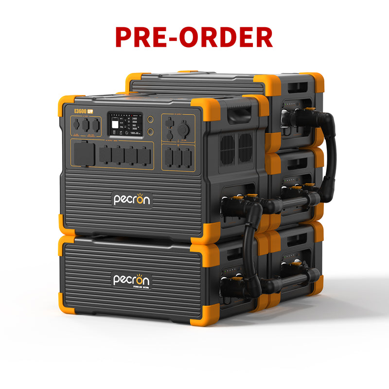 เครื่องผลิตไฟฟ้าแบบพกพา PECRON E3600LFP 3600W 3072Wh