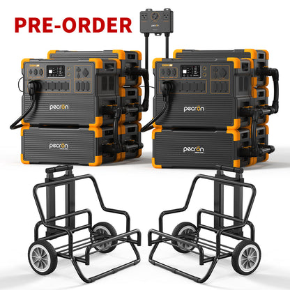 เครื่องผลิตไฟฟ้าแบบพกพา PECRON E3600LFP 3600W 3072Wh