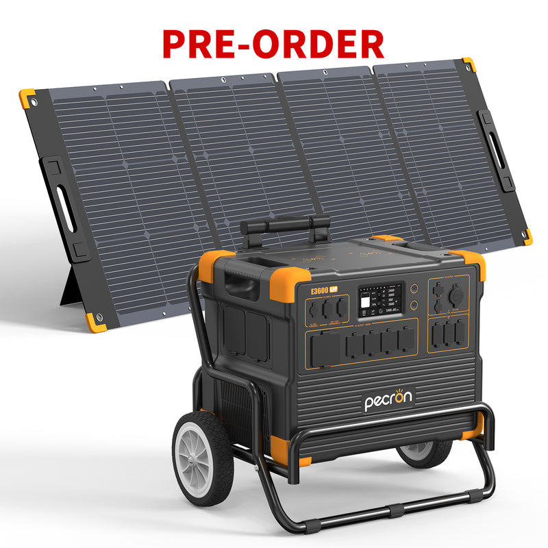 เครื่องผลิตไฟฟ้าแบบพกพา PECRON E3600LFP 3600W 3072Wh