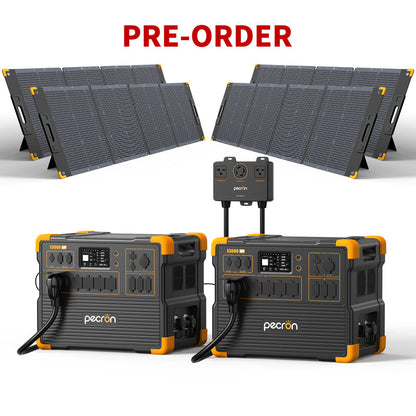 เครื่องผลิตไฟฟ้าแบบพกพา PECRON E3600LFP 3600W 3072Wh