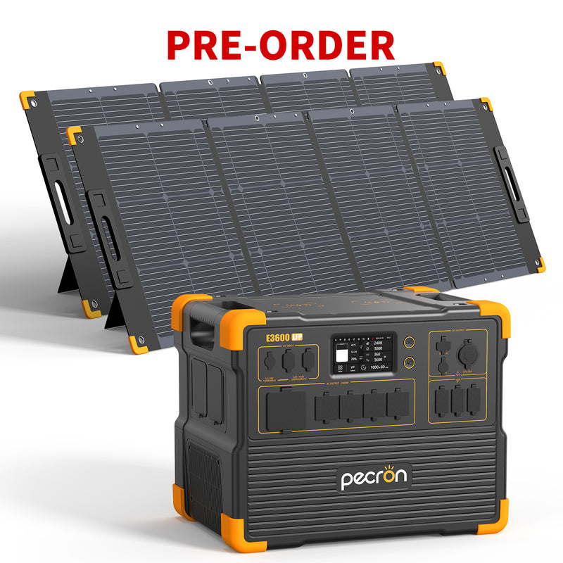 เครื่องผลิตไฟฟ้าแบบพกพา PECRON E3600LFP 3600W 3072Wh