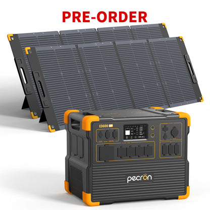 เครื่องผลิตไฟฟ้าแบบพกพา PECRON E3600LFP 3600W 3072Wh