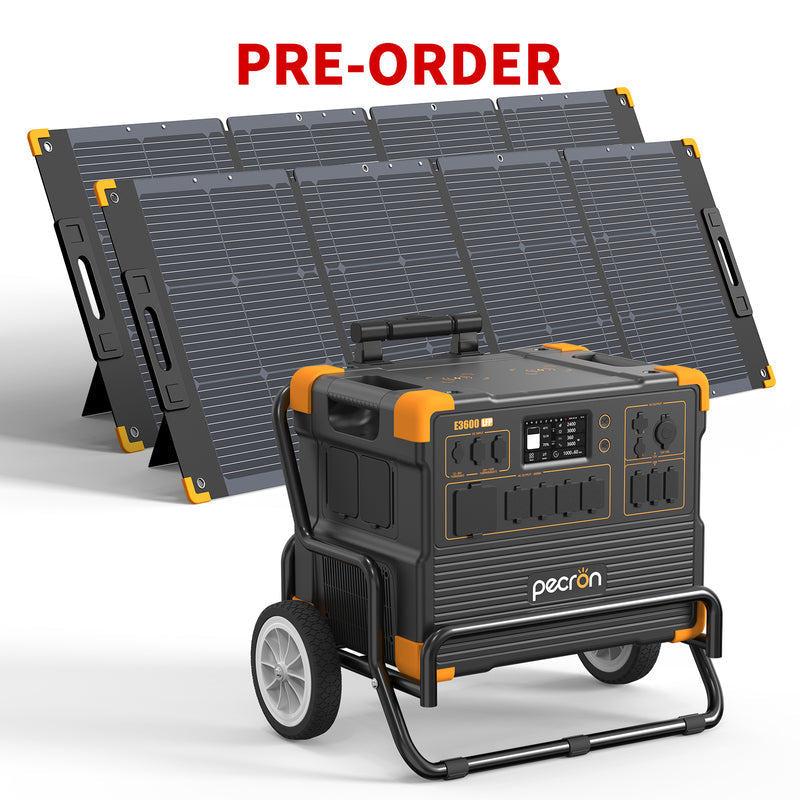 เครื่องผลิตไฟฟ้าแบบพกพา PECRON E3600LFP 3600W 3072Wh