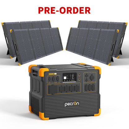 เครื่องผลิตไฟฟ้าแบบพกพา PECRON E3600LFP 3600W 3072Wh