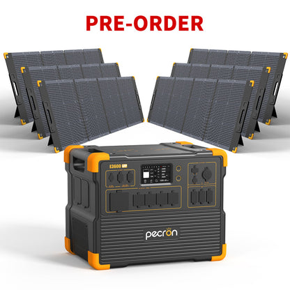 เครื่องผลิตไฟฟ้าแบบพกพา PECRON E3600LFP 3600W 3072Wh