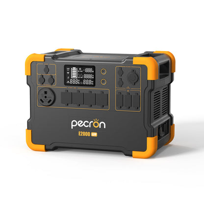 PECRON E2000LFP สถานีพลังงานแบบพกพาขยายได้ 2,000 วัตต์ 1,920 วัตต์ชั่วโมง