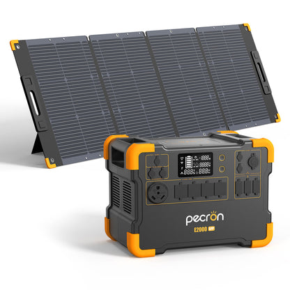 PECRON E2000LFP สถานีพลังงานแบบพกพาขยายได้ 2,000 วัตต์ 1,920 วัตต์ชั่วโมง