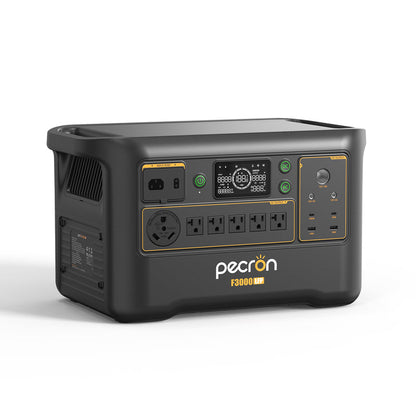 PECRON F3000LFP เครื่องจ่ายไฟแบบพกพา 3600W 3072Wh สั่งซื้อล่วงหน้า