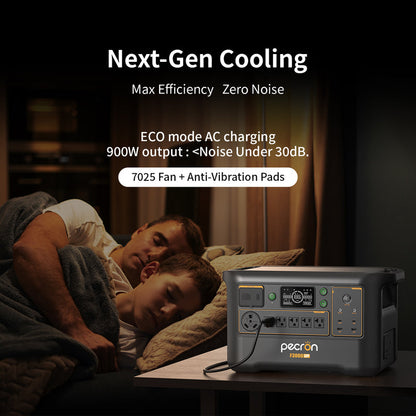PECRON F3000LFP เครื่องจ่ายไฟแบบพกพา 3600W 3072Wh สั่งซื้อล่วงหน้า