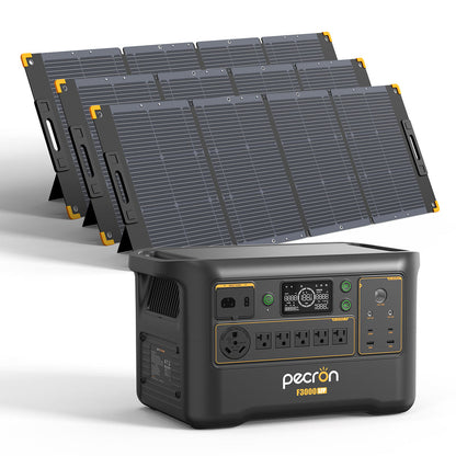 PECRON F3000LFP เครื่องจ่ายไฟแบบพกพา 3600W 3072Wh สั่งซื้อล่วงหน้า