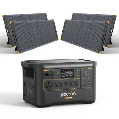 PECRON F3000LFP เครื่องจ่ายไฟแบบพกพา 3600W 3072Wh สั่งซื้อล่วงหน้า