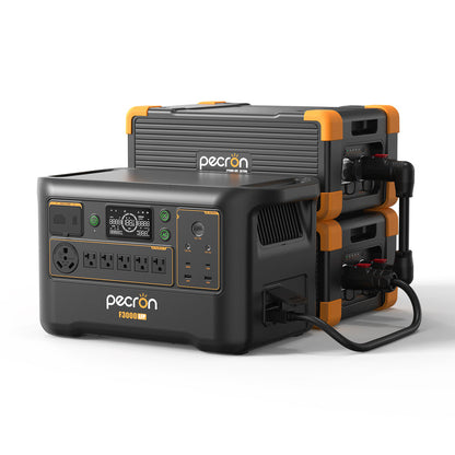 PECRON F3000LFP เครื่องจ่ายไฟแบบพกพา 3600W 3072Wh สั่งซื้อล่วงหน้า