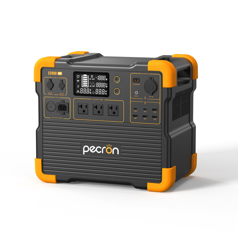 เครื่องผลิตไฟฟ้าแบบพกพา PECRON E2400LFP 2400W 2048Wh