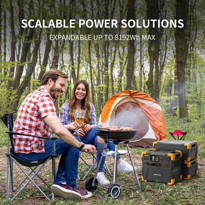 เครื่องผลิตไฟฟ้าแบบพกพา PECRON E2400LFP 2400W 2048Wh