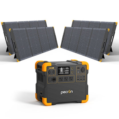 เครื่องผลิตไฟฟ้าแบบพกพา PECRON E2400LFP 2400W 2048Wh