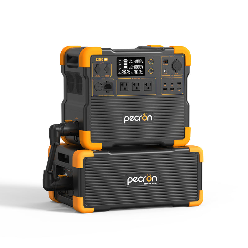 เครื่องผลิตไฟฟ้าแบบพกพา PECRON E2400LFP 2400W 2048Wh