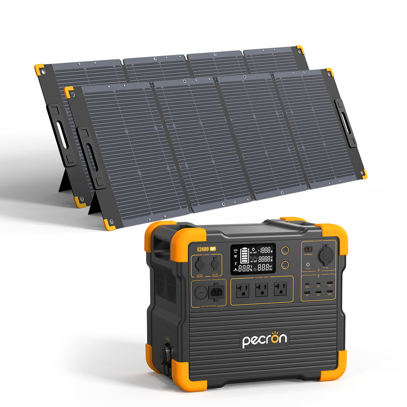 เครื่องผลิตไฟฟ้าแบบพกพา PECRON E2400LFP 2400W 2048Wh