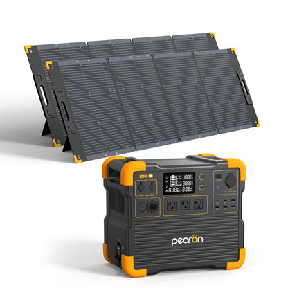 เครื่องผลิตไฟฟ้าแบบพกพา PECRON E2400LFP 2400W 2048Wh