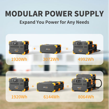 แบตเตอรี่ขยาย PECRON EB3000-24V 3072Wh สำหรับ E2000LFP เท่านั้น