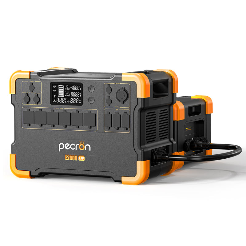 แบตเตอรี่ขยาย PECRON EB3000-24V 3072Wh สำหรับ E2000LFP เท่านั้น